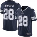 Custom Nike Dallas Cowboys #28 Darren Woodson blue Color Rush Limited Jerseys