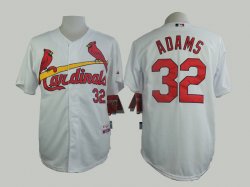 St.Louis Cardinals #32 Matt Adams white MLB Jerseys