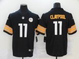 Nike Pittsburgh Steelers #11 Chase Claypool black Color Rush Limited Jersey