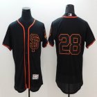 2016 San Francisco Giants #28 Buster Posey black elite baseball jersey