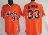 baltimore orioles 33# MURRAY Orange MLB Jerseys