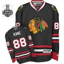 2013 NHL Stanley Cup Chicago Blackhawks #88 Patrick Kane Black Jersey