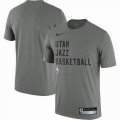 Utah Jazz gray NBA T-Shirts