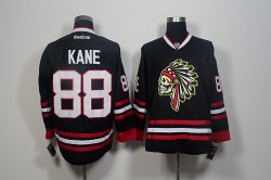 New Chicago Blackhawks #88 Patrick Kane black hockey jersey