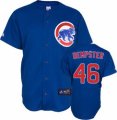 Chicago Cubs DEMPSTER 46# blue mlb jersey