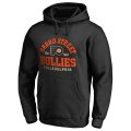 Men's Philadelphia Flyers Fanatics Branded Black Big & Tall Hometown Collection Broad Street Bullies Pullover Hoodie