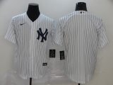 Nike Nike New York Yankees blank White majestic baseball Jersey