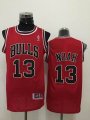 Chicago Bulls Joakim Noah #13 red nba basketball jerseys