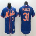 2016 New York Mets #31 Mike Piazza blue Flexbase Authentic Collection Jersey