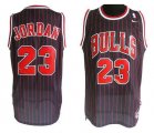 Chicago Bulls 23 Michael Jordan Black Jersey