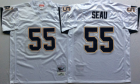 San Diego Chargers #55 Junior Seau white throwback nfl jersey