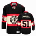 NHL Chicago Blackhawks #51 Brian Campbell Black Jersey