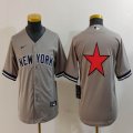 Youth Nike New York Yankees gray majestic baseball Jersey 08