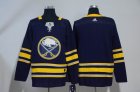 Adidas Buffalo Sabres blank blue hockey jersey