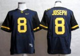 Nike West Virginia Mountaineers Karl Joseph 8 College Football Elite blue Jerseys