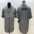 Nike Dallas Cowboys #11 Micah Parsons Hemp gary baseball jerseys Joint name-BD