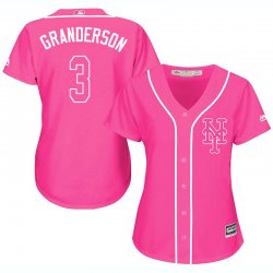 2017 Women New York Mets #3 Curtis Granderson pink majestic mlb jersey