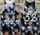 Orlando Magic #32 Shaquille O'NEAL dark blue fashion NBA Jersey-TY