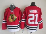 Reebok Chicago Blackhawks #21 Stan Mikita Red NHL Jerseys