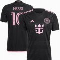 2024-2025 Club Internacional de Fútbol Miami thailand version #10 MESSI black soccer jerseys