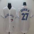 Toronto Blue Jays #27 Vladimir Guerrero Jr white Majestic baseball jerseys