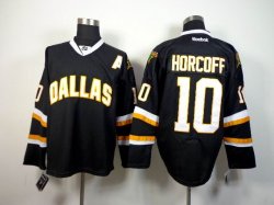 Reebok Dallas Stars #10 Shawn Horcoff black NHL Jerseys A patch