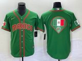 2023 World Cup Mexico blank green majestic baseball jerseys 32