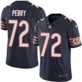 Nike Chicago Bears #72 Perry dark blue Color Rush Limited Jerseys