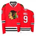 Bobby Hull Jersey 9 Red Home Chicago Blackhawks Jerseys