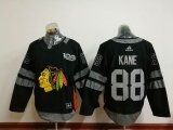 Chicago Blackhawks #88 Patrick Kane Black 2017 Centennial Classic Premier Player Jerseys