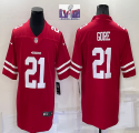 Nike 49ers #21 Frank Gore red nike Color Rush Limited Jerse-BD