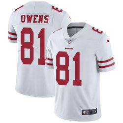 San Francisco 49ers #81 Owens nike white Color Rush Limited Jersey