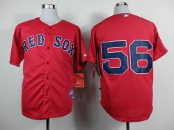 MLB Jerseys Boston Red Sox 56 yoenis cespedes Red