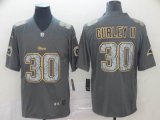 Nike Rams #30 Todd Gurley II Gray fashion Color Rush Limited Jersey