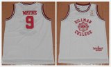 Dwayne Wayne 9 Hillman College Theater White Basketball Jersey