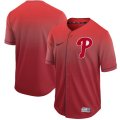 Nike Philadelphia Phillies blank red drift baseball jerseys