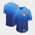 Nike Toronto Blue Jays blank blue drift baseball jerseys