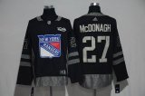 New York Rangers Ryan McDonagh #27 gray black 2017 Centennial Classic Premier Player Jersey