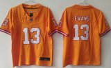 Youth Nike Buccaneers #13 Mike Evans Yellow Color Nike Vapor F.U.S.E. Limited Jersey