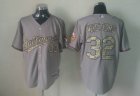 MLB Baltimore Orioles 32# Wieters gray camo Jersey