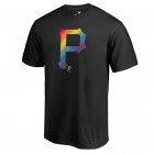 Men's Pittsburgh Pirates Fanatics Branded Pride Black T-Shirt