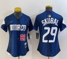 Youth Nike Detroit Tigers #29 Tarik Skubal blue Majestic baseball jerseys city version 02