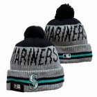 2024 Seattle Mariners gray black MLB Cuffed Knit Hats