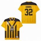 Pittsburgh Steelers Franco Harris 32# yellow throwback NFL Jersey-SG