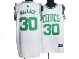 Boston Celtics 30# WALLACE white jerseys