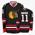 John Madden Jersey 11 Black Chicago Blackhawks Jerseys