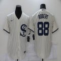 Chicago White Sox #88 Robert white majestic Baseball Jersey Dream version -BD