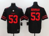 San Francisco 49ers #53 NaVorro Bowman black nike Color Rush Limited Jersey