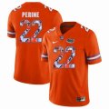 Custom Florida Gators #22 Lamical Perine orange fashion college football jersey