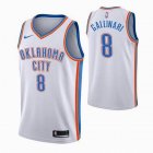 Custom Nike oklahoma City Thunder #8 Danilo Gallinari white basketball jerseys